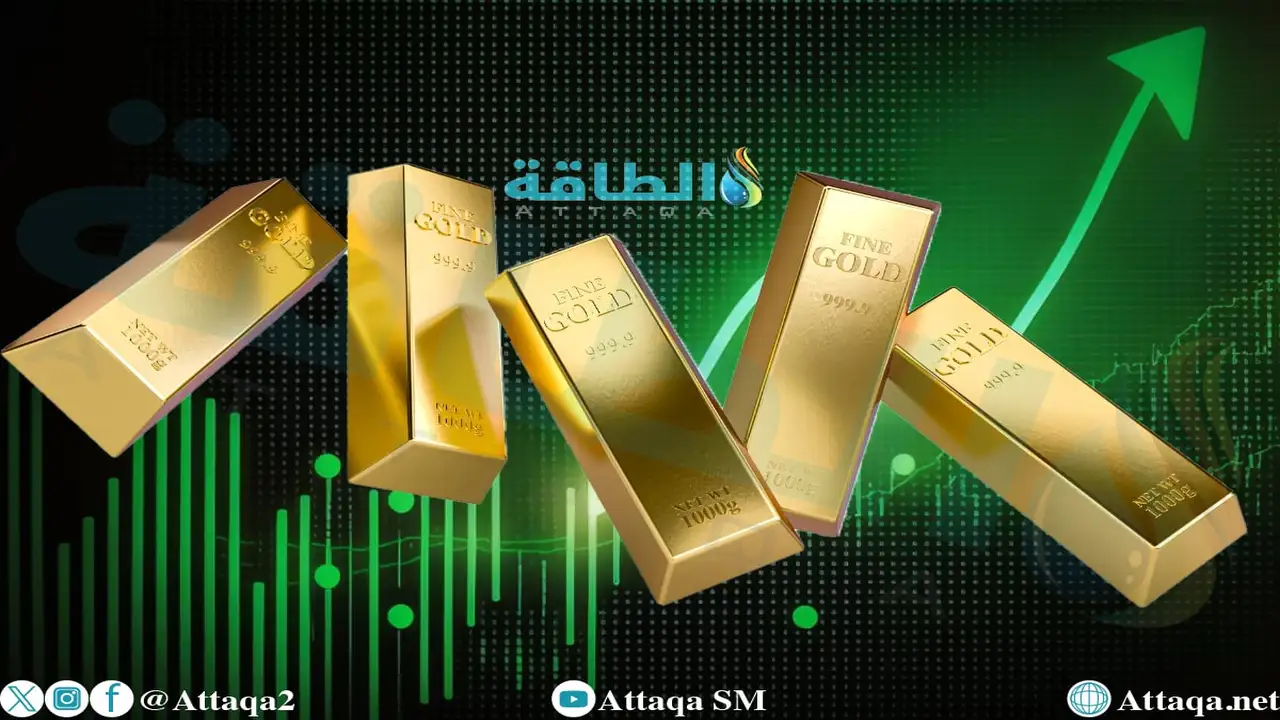 ارتفاع أسعار الذهب بقيمة 126 دولارا تزامنًا مع تراجع العملة الأميركية